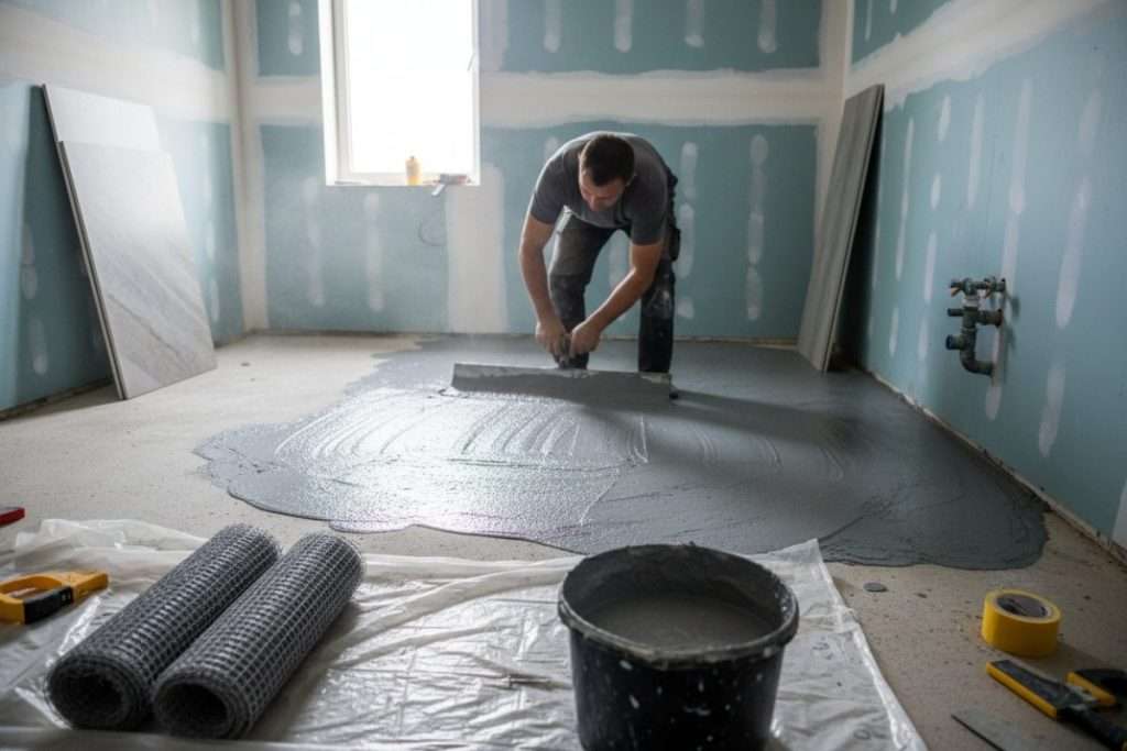 DTU étanchéité salle de bain : normes et systèmes