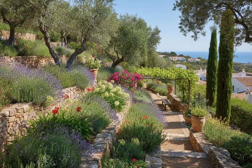 Jardin en restanque : un aménagement paysager méditerranéen