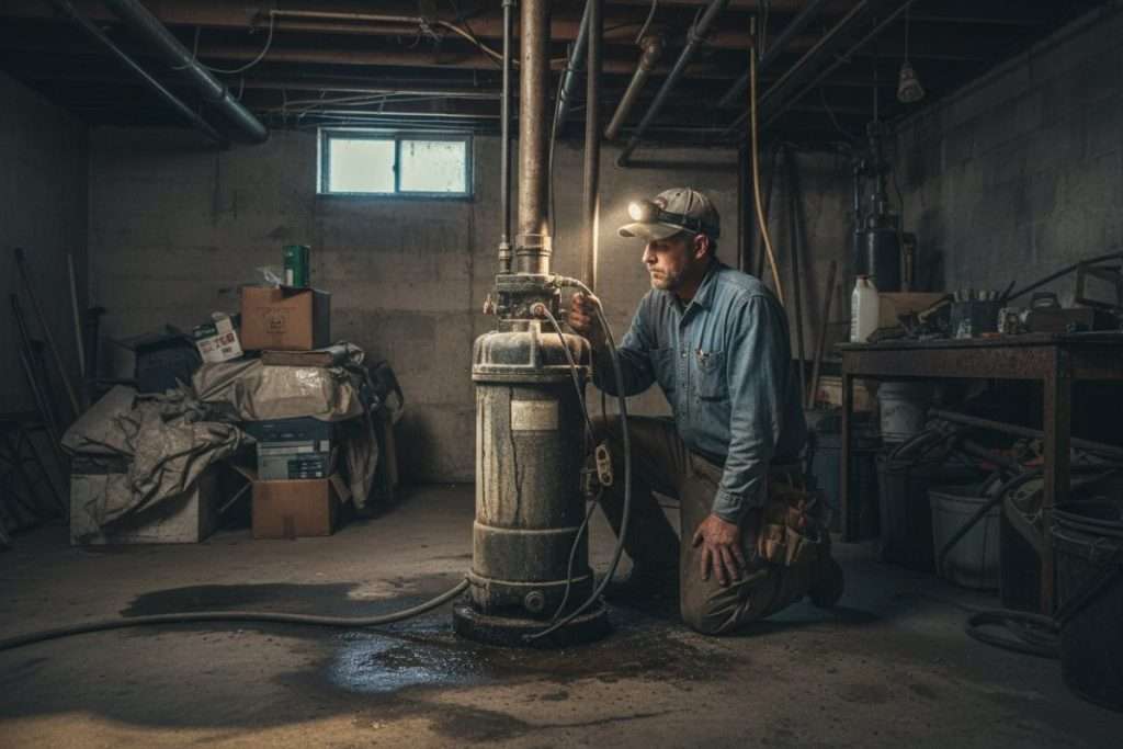 Problème flotteur pompe de relevage : diagnostic et solutions